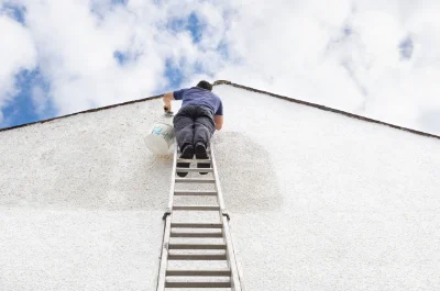 Peinture extérieure à Luquet — façades et ravalement